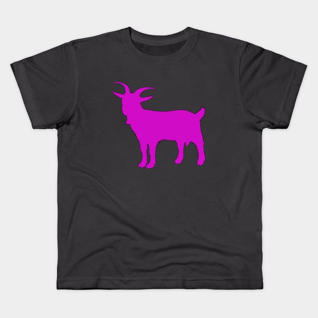 goat Kids T-Shirt by TaBuR